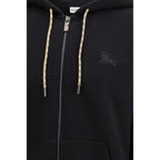 Burberry Black Cotton Sweatshirt Burberry