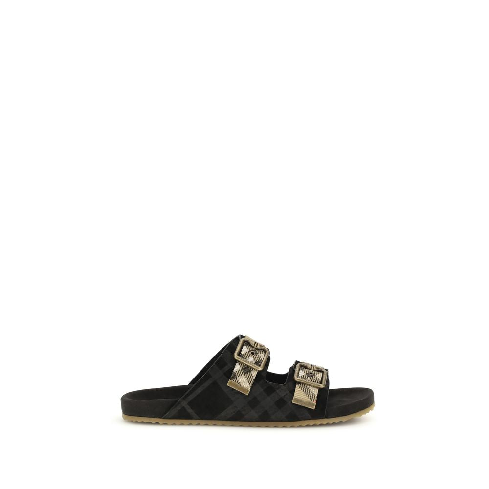 Burberry Multicolor Rubber Flat Sandals Burberry