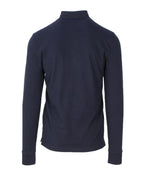 Armani Exchange Blue Cotton Polo Shirt Armani Exchange