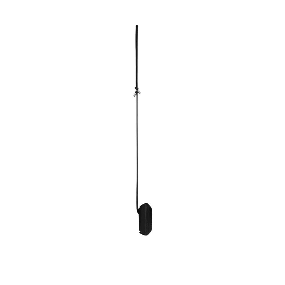 Saint Laurent Black Calfskin Airpod Holder Saint Laurent