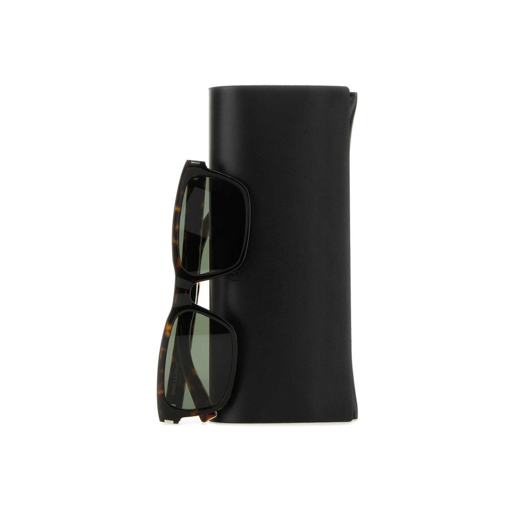 Saint Laurent Brown Acetate Sunglasses Saint Laurent