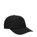 Valentino Garavani Black Cotton Cap (Baseball Hat) Valentino Garavani
