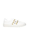 Valentino Garavani White Leather Low Top Sneakers Valentino Garavani