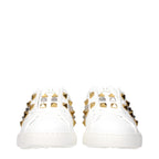 Valentino Garavani White Leather Low Top Sneakers Valentino Garavani