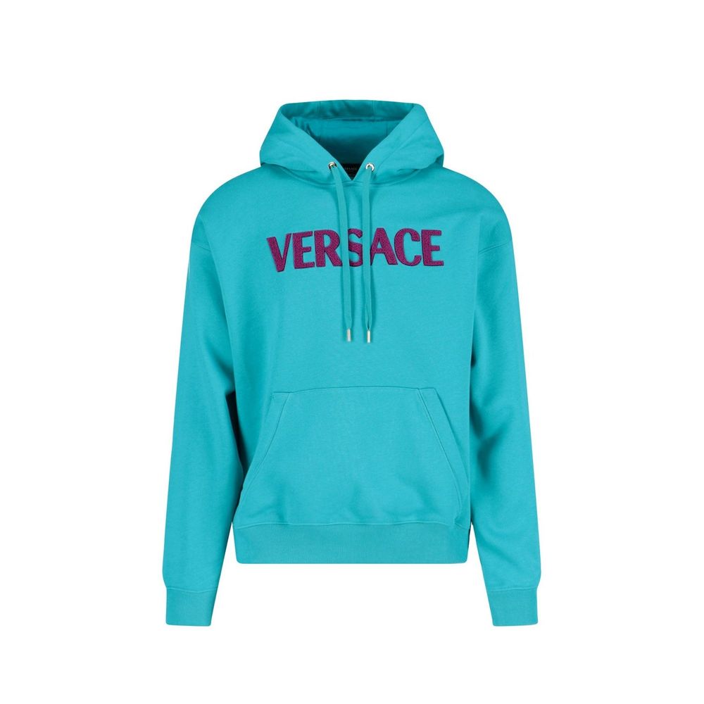 Versace Bicolor Cotton Sweatshirt Versace
