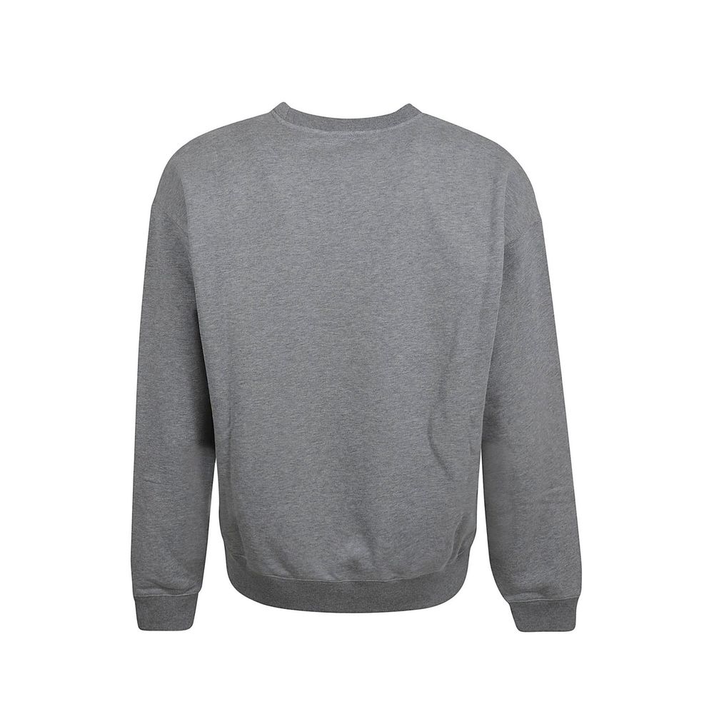 Versace Gray Cotton Sweatshirt Versace