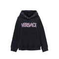 Versace Black Cotton Sweatshirt Versace