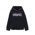 Versace Black Cotton Sweatshirt Versace