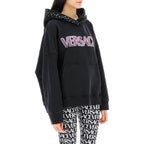 Versace Black Cotton Sweatshirt Versace