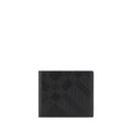 Burberry Black Calf Leather Bos Taurus Wallet Burberry
