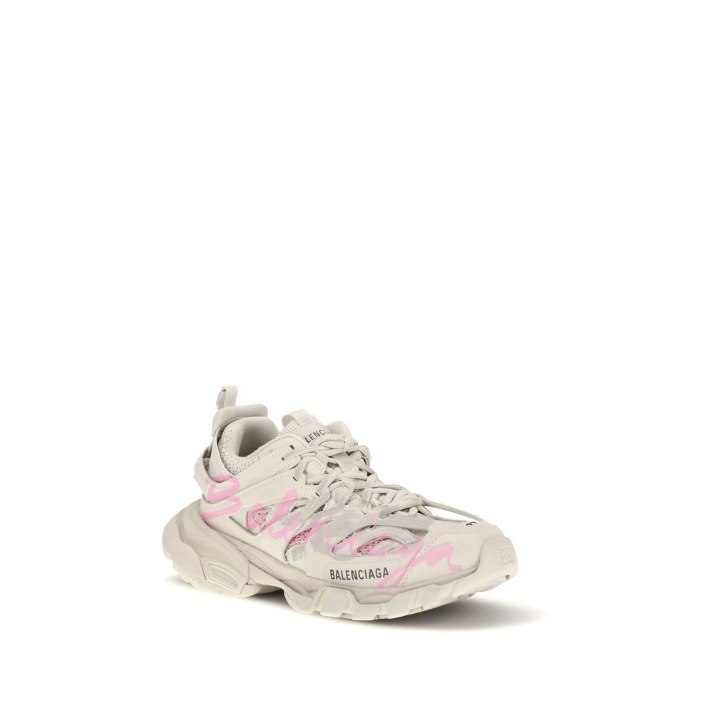 Balenciaga Beige Polyethylene Athletic Sneakers Balenciaga