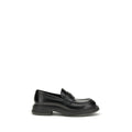 Gucci Black Calf Leather Bos Taurus Slip-On Loafers Gucci