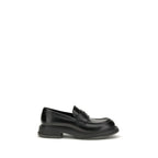 Gucci Black Calf Leather Bos Taurus Slip-On Loafers Gucci