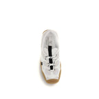 Valentino Garavani White Calf Leather Bos Taurus Athletic Sneakers Valentino Garavani