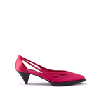Prada Multicolor Silk Mid Heel Pumps Prada