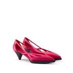 Prada Multicolor Silk Mid Heel Pumps Prada