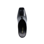 Prada Black Calfskin Mules Prada