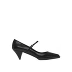 Prada Black Calfskin Mid Heel Pumps Prada