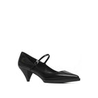 Prada Black Calfskin Mid Heel Pumps Prada