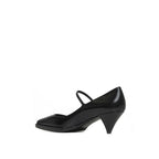 Prada Black Calfskin Mid Heel Pumps Prada