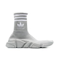 BALENCIAGA X ADIDAS Gray Nylon Athletic Sneakers BALENCIAGA X ADIDAS