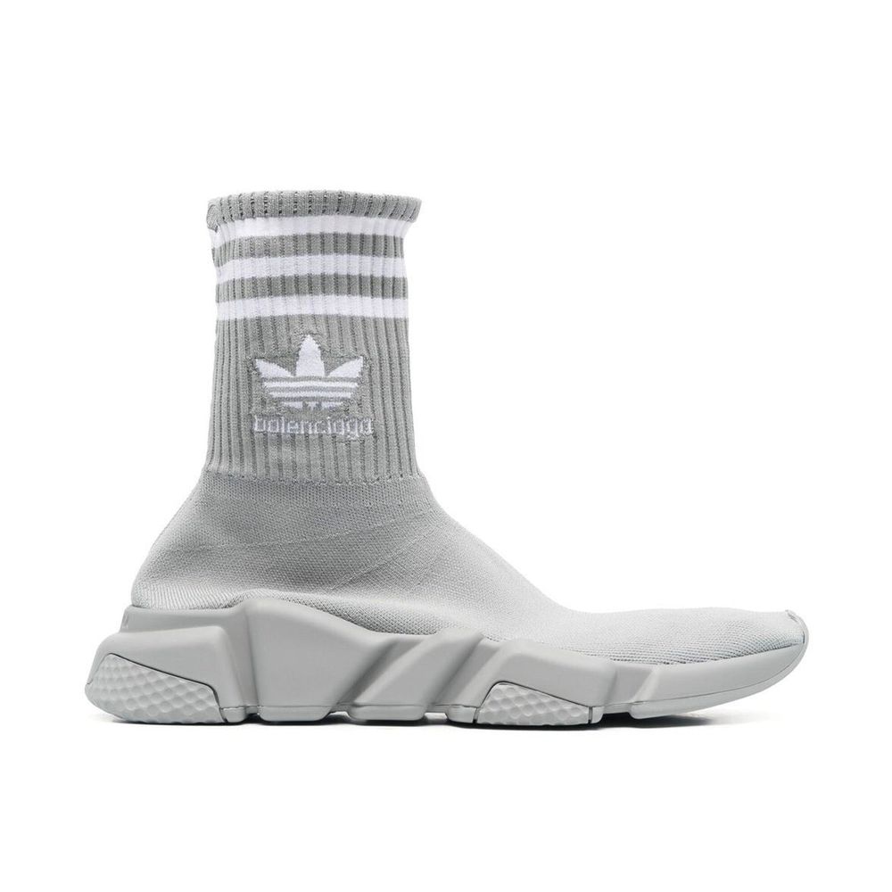 BALENCIAGA X ADIDAS Gray Nylon Athletic Sneakers BALENCIAGA X ADIDAS