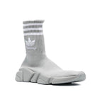 BALENCIAGA X ADIDAS Gray Nylon Athletic Sneakers BALENCIAGA X ADIDAS