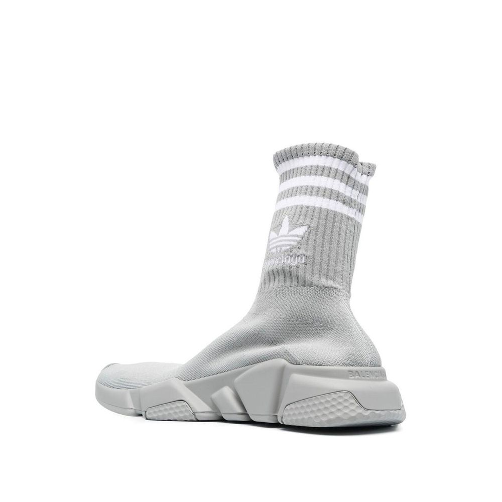 BALENCIAGA X ADIDAS Gray Nylon Athletic Sneakers BALENCIAGA X ADIDAS