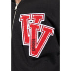 Versace Black Virgin Wool Bomber Versace