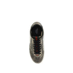 Gucci Black Calf Leather Bos Taurus Low Top Sneakers Gucci