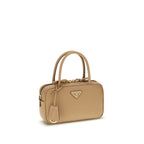 Prada Beige Calf Leather Bos Taurus Handbag Prada