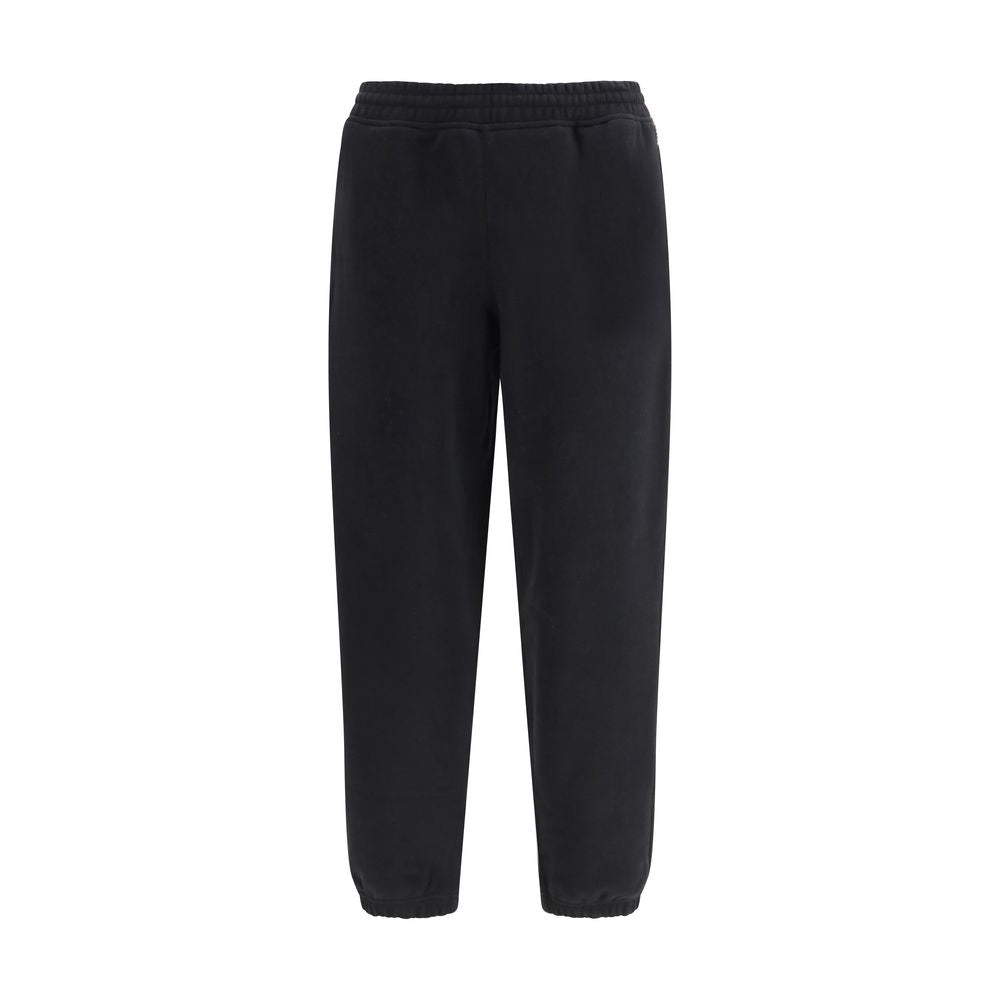 Burberry Black Cotton Joggers (Workout Pants) Burberry