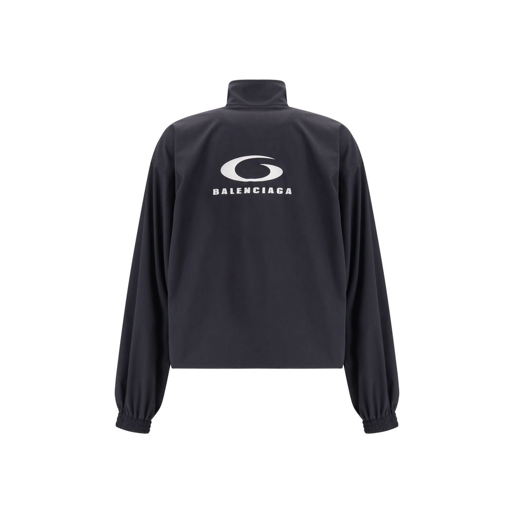 Balenciaga Black Polyester Shell Jacket Balenciaga