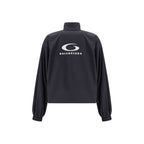 Balenciaga Black Polyester Shell Jacket Balenciaga