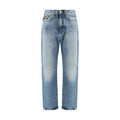 Versace Blue Cotton Jeans Denim Versace