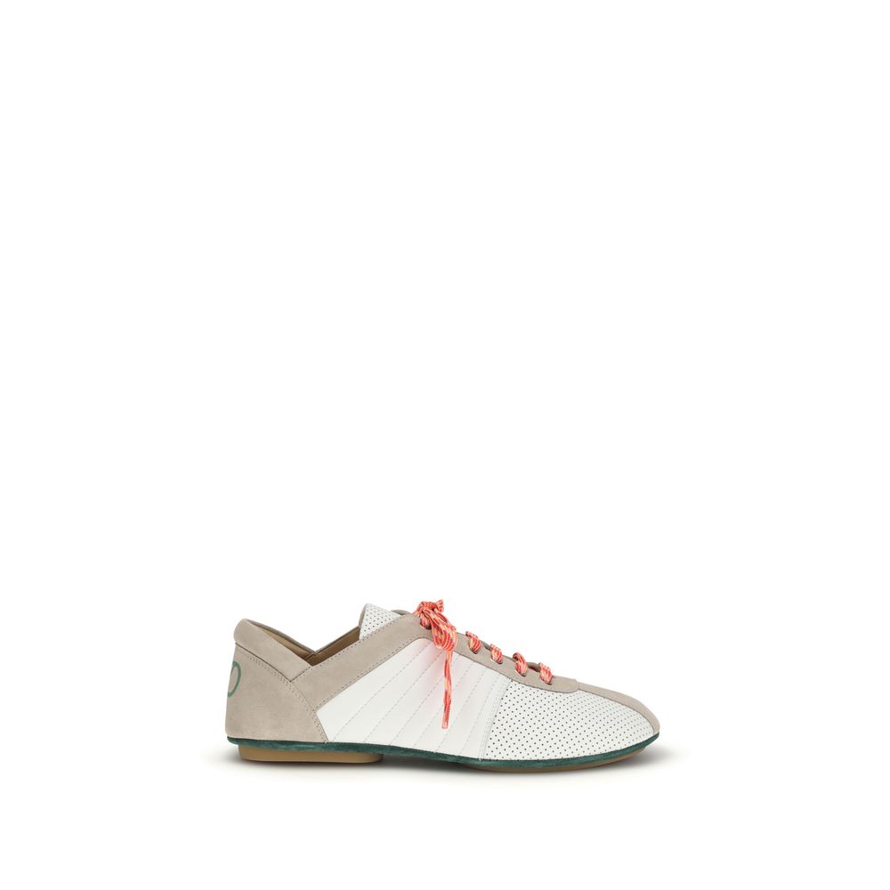 Valentino Garavani Multicolor Calf Leather Bos Taurus Athletic Sneakers Valentino Garavani
