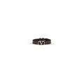 Valentino Garavani Purple Calf Leather Bos Taurus Bracelet Valentino Garavani