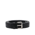 Prada Black Calfskin Regular Belt Prada