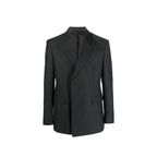 Prada Gray Wool Blazer Prada