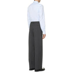 Prada Blue Cotton Dress Shirt Prada