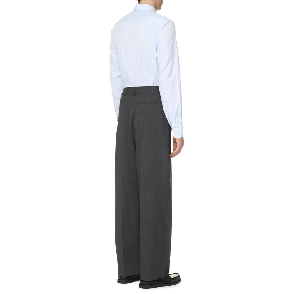 Prada Blue Cotton Dress Shirt Prada