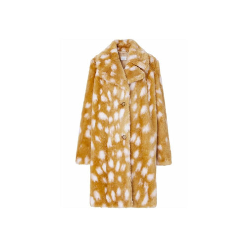 Burberry Beige Lambskin Coat Burberry