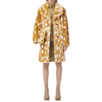 Burberry Beige Lambskin Coat Burberry