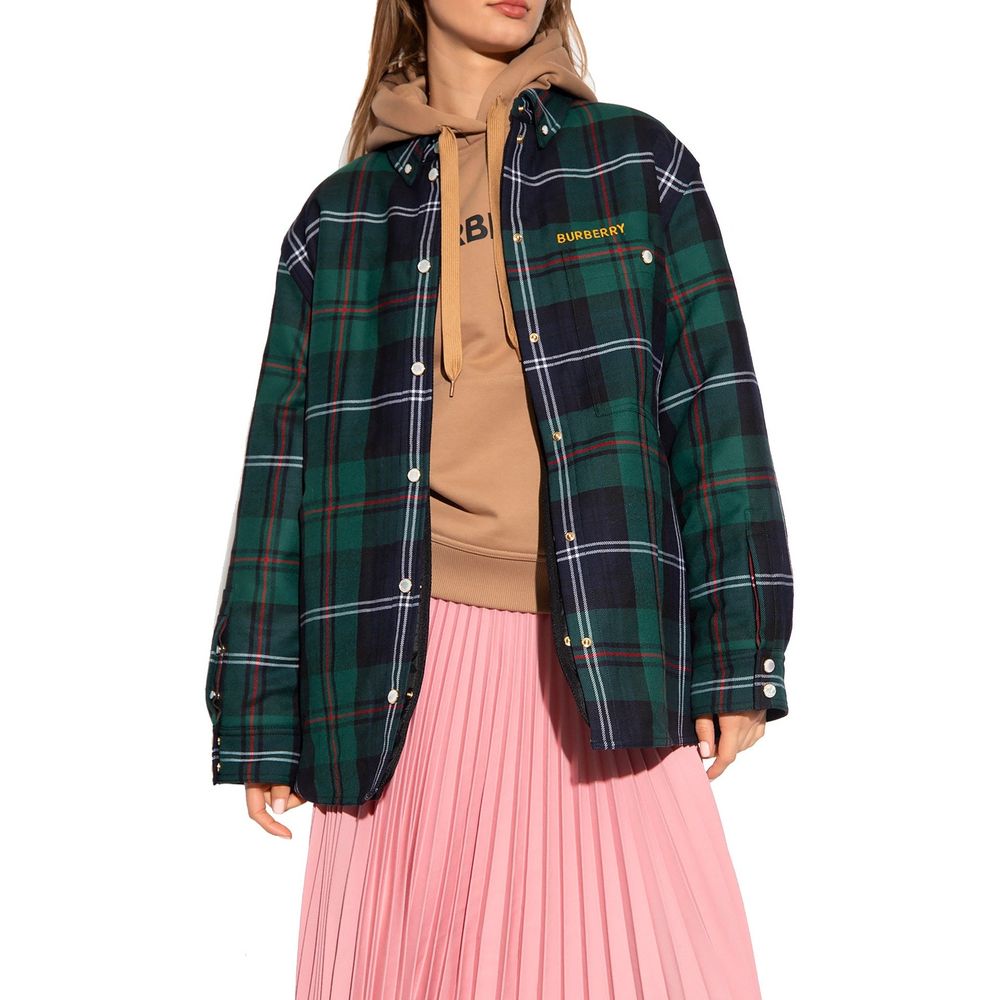 Burberry Bicolor Wool Clothing Burberry