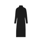 Saint Laurent Black Cashmere Casual Dress Saint Laurent