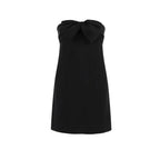 Saint Laurent Black Acetate Cocktail Dress Saint Laurent