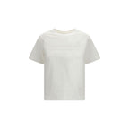 Burberry White Cotton Sportswear Burberry