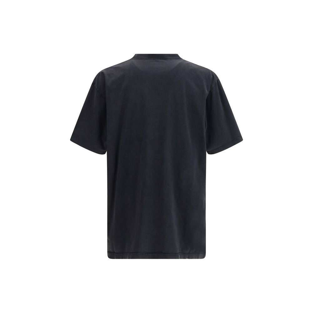 Balenciaga Black Cotton T-Shirt Balenciaga