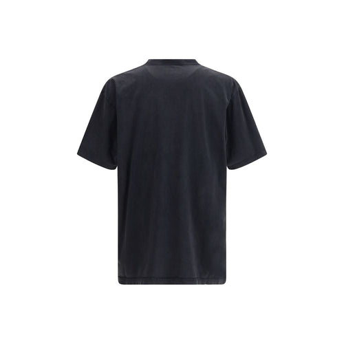Balenciaga Black Cotton T-Shirt Balenciaga