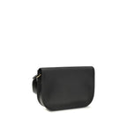 Valentino Garavani Black Calf Leather Bos Taurus Shoulder Bag Valentino Garavani